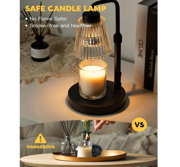 Candle Warmer Lamp with Timer Dimmable - Image 3