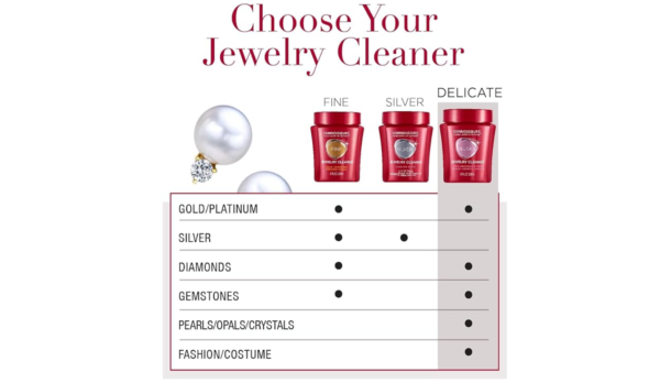 CONNOISSEURS Premium Edition Jewelry Cleaner, Value Size 9.6oz - Image 2