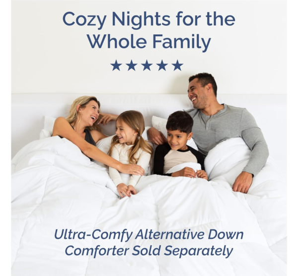 Full Size 4 Piece Sheet Set - Comfy Breathable & Cooling Bed Sheets Set - Image 4
