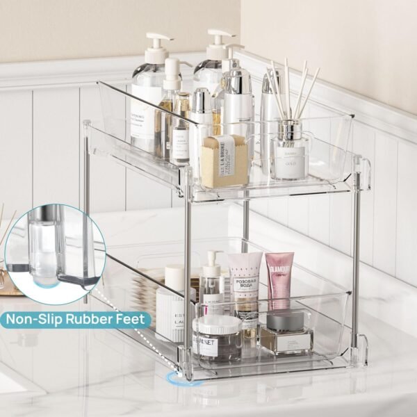 Vtopmart 4 Pack Bathroom Organizer - Image 3