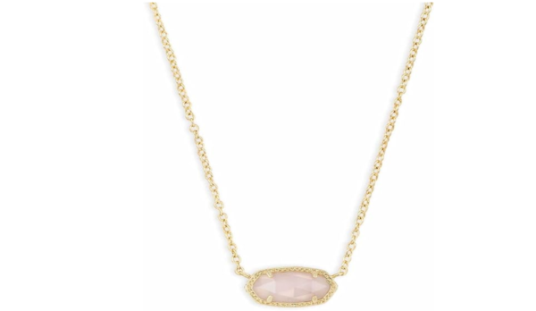 Kendra Scott Elisa Pendant Necklace for Women, 14k Gold-Plated