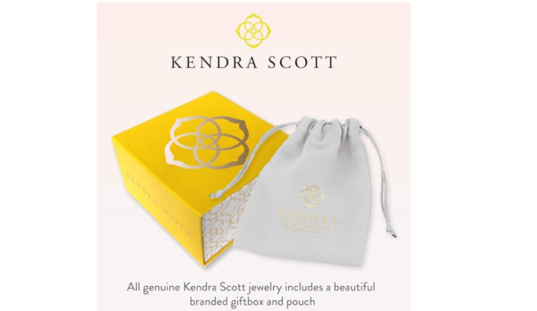Kendra Scott Elisa Pendant Necklace for Women, 14k Gold-Plated - Image 3