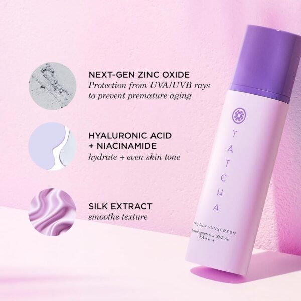 The Silk Sunscreen | Broad Spectrum SPF 50 - Image 2